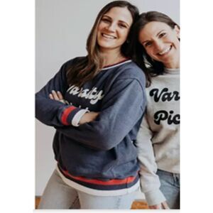 Varsity Pickle Ball Unisex Sweatshirt 2Xl